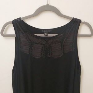 Willi Smith Tank Top Blouse with Mesh Neck Size XL